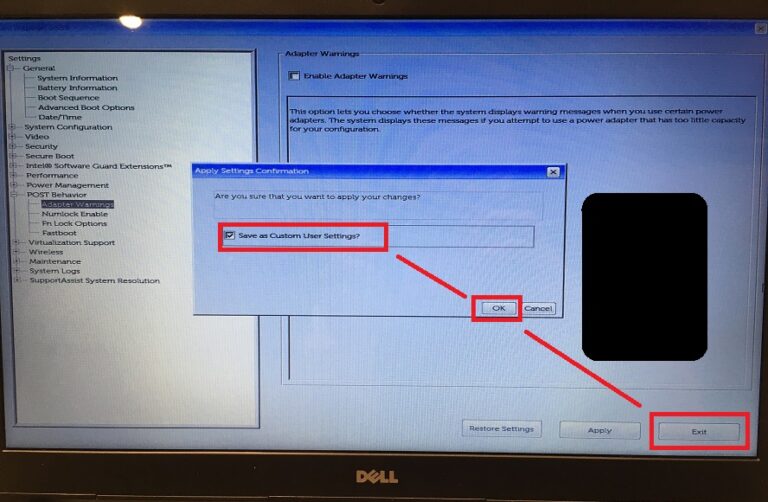 【DELL】「Alert! The AC power…」 ACアダプターのアラートを非表示にする。｜パソコンヤシステム